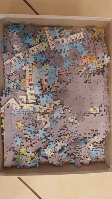 puzzle 1500 Schmidt Mapa Świata