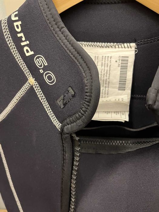 Docieplenie długa Henderson 5 mm  +  Scubapro HYBRID VEST 6 mm