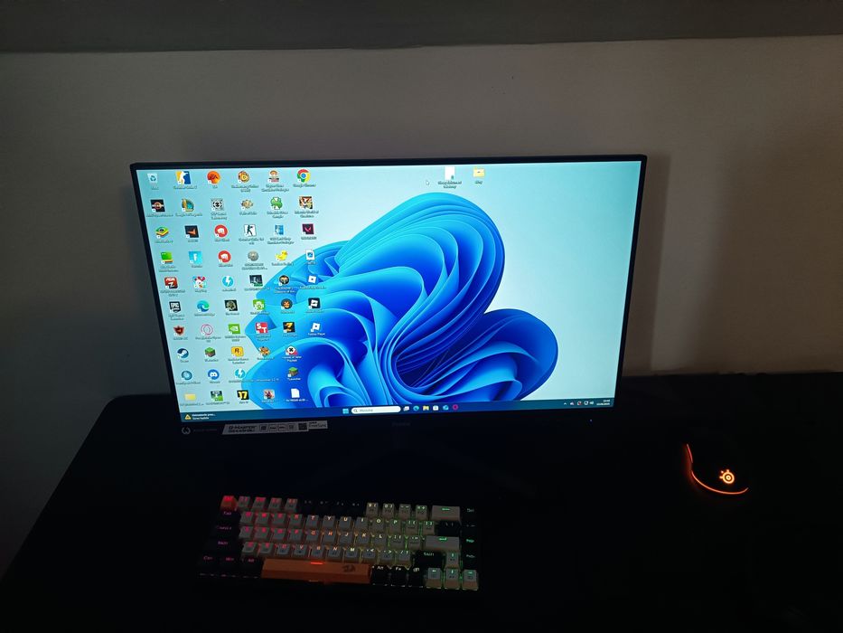 Komputer do gier, cały zestaw.