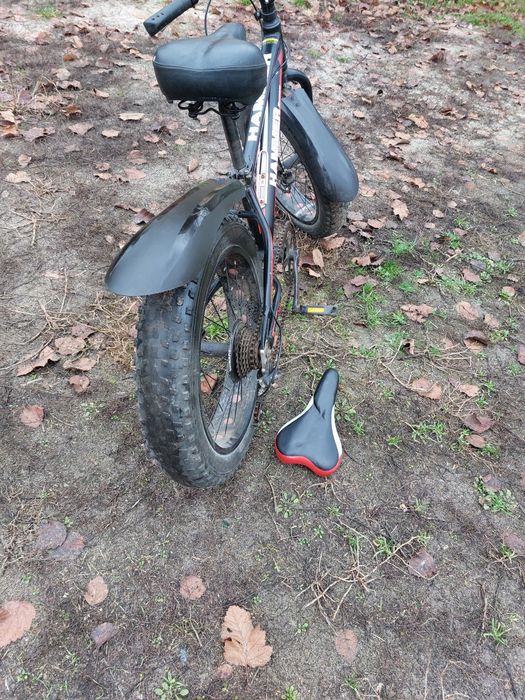 Велосипед фет байк Hammer EXTRIME S800 20″х4 алюмінієва рама 11″ чорно