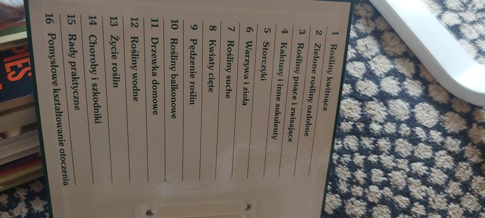 Kwiaty w moim domu album katalog
