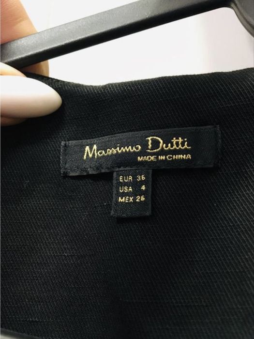 Комбінезон Massimo Dutti жилет кюлоти чорний s