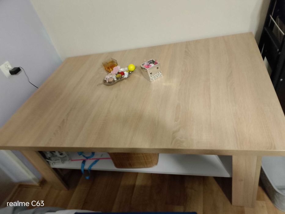 Stolik/ ława kawowa ciężki solidny stolik