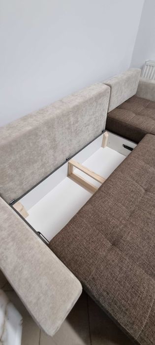 Narożnik rogówka sofa wypoczynkowa spanie