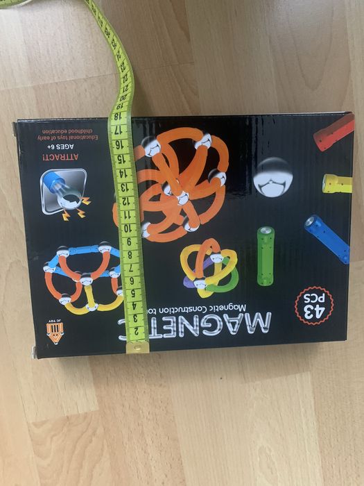 Klocki Magnetyczne 3D dla dzieci 6+ (zawiera 43 elementów)