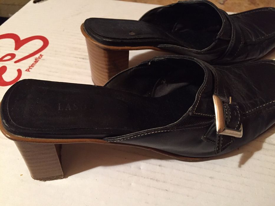 Klapki na obcasie Lasocki roz. 39