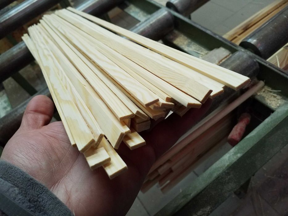 Listwa modelarska 3x10 mm drewniana listewka kantówka