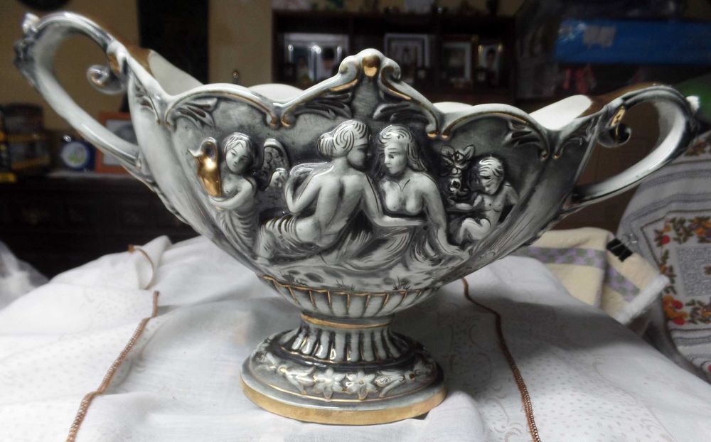 2 Peças Decorativas Fabricante Pereiras Vadado (97878)