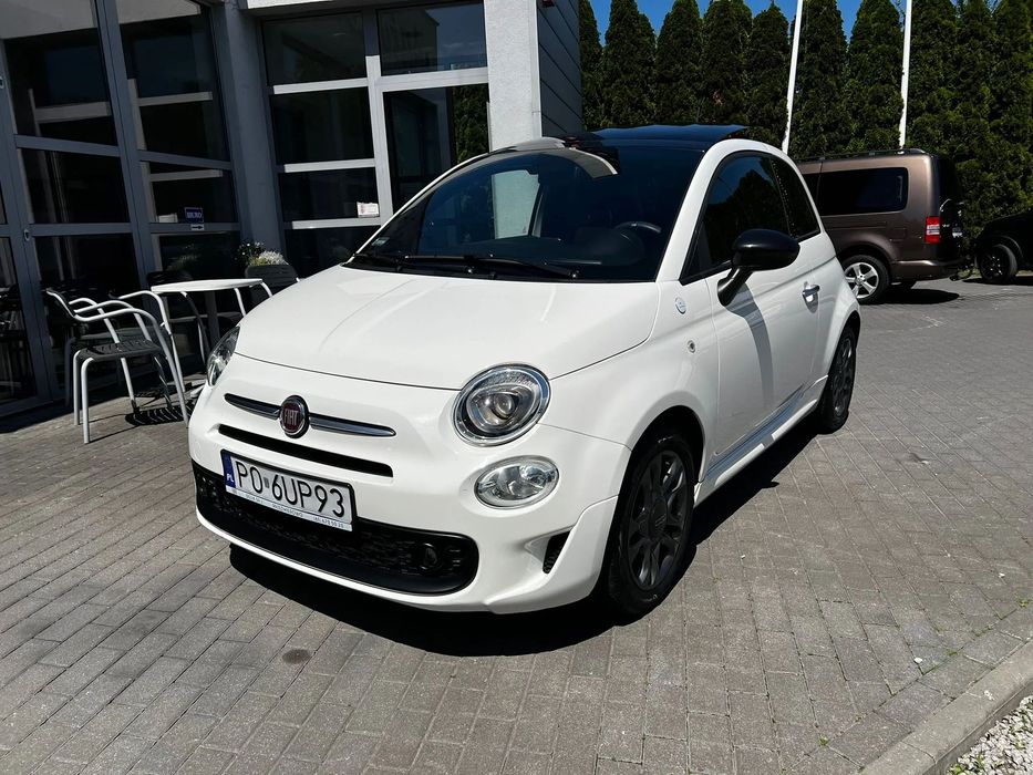Fiat 500 Salon PL Hey Google Panorama CarPlay