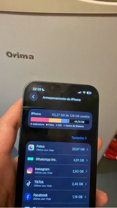 Apple iPhone 14 128GB (Meia-Noite) | Bateria 88% | Perfeito Estado na Caixa