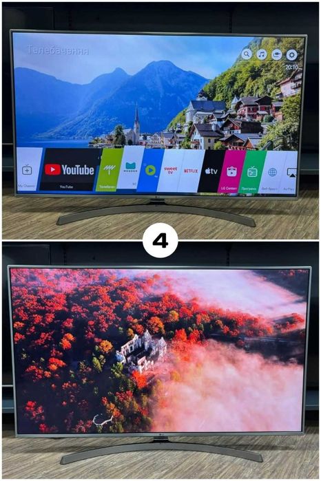 Телевізор SONY Direct LED 4K 55" дюйма Smart TV Wi-Fi 3D Бу ГАРАНТІЯ