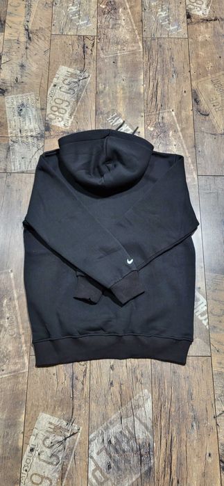 Czarna bluza dresowa męska młodzieżowa premium ocieplana nike XL