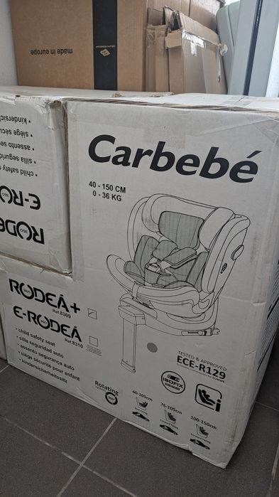 Cadeira Auto Carbeber (nova)