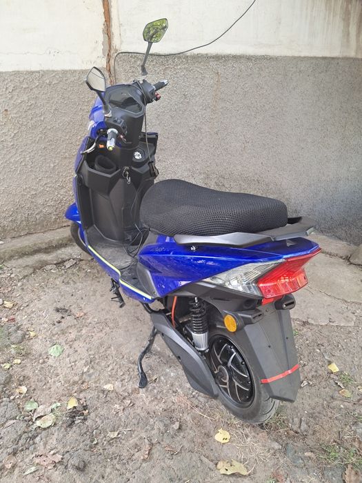 Электроскутер Atlas Spider Lithium Blue