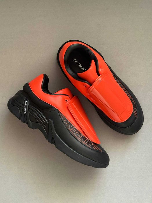 Кросівки Adidas x Raf Simons Antei Shell PVS Red Black premium