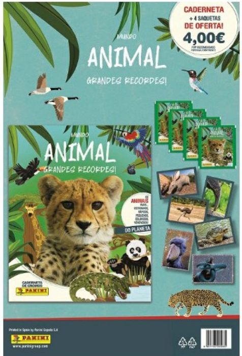 Cromos avulso Animais 2024