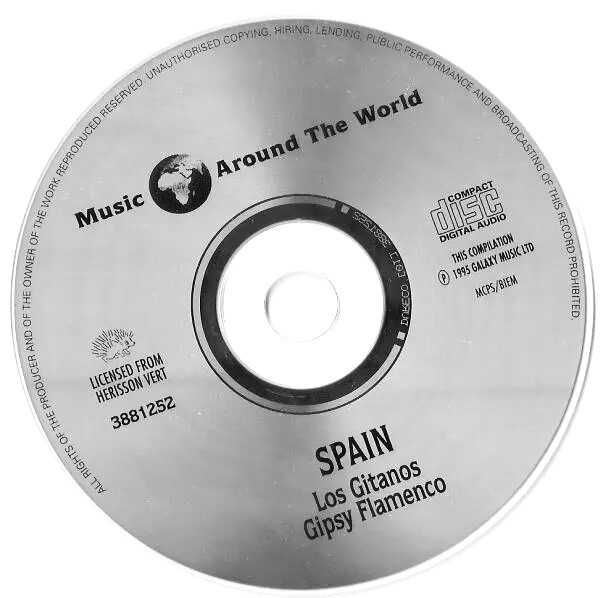 Los Gitanos – Spain - Gipsy Flamenco - CD -1995