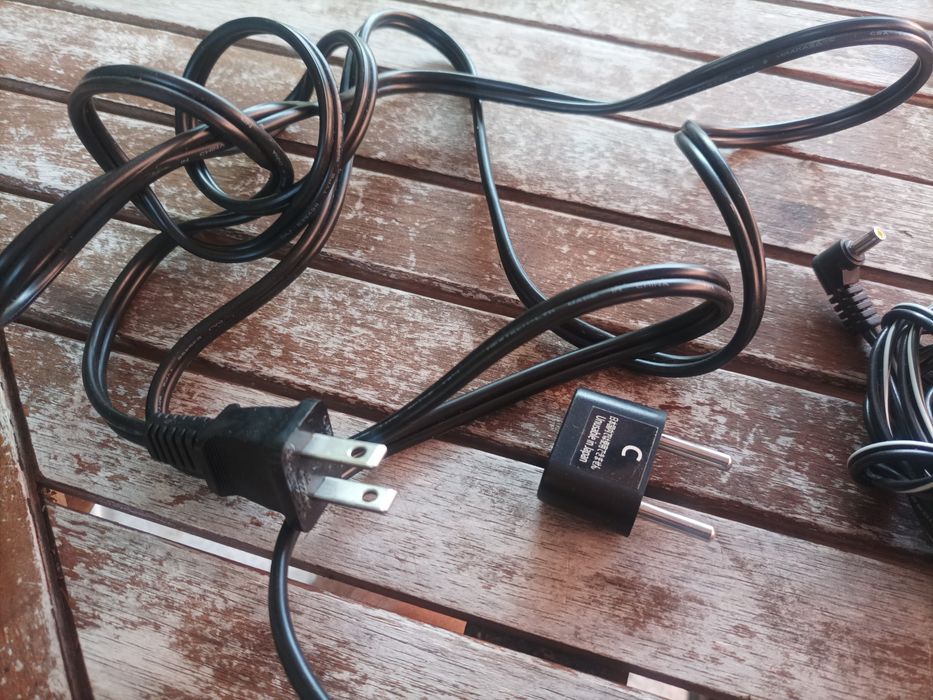 Pack cabo de alimentação + conector Canon