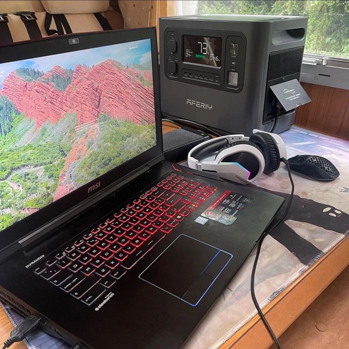 Зарядна станція Aferiy AF-P210 2400w/2048Wh LiFePO4  UPS (ДБЖ)