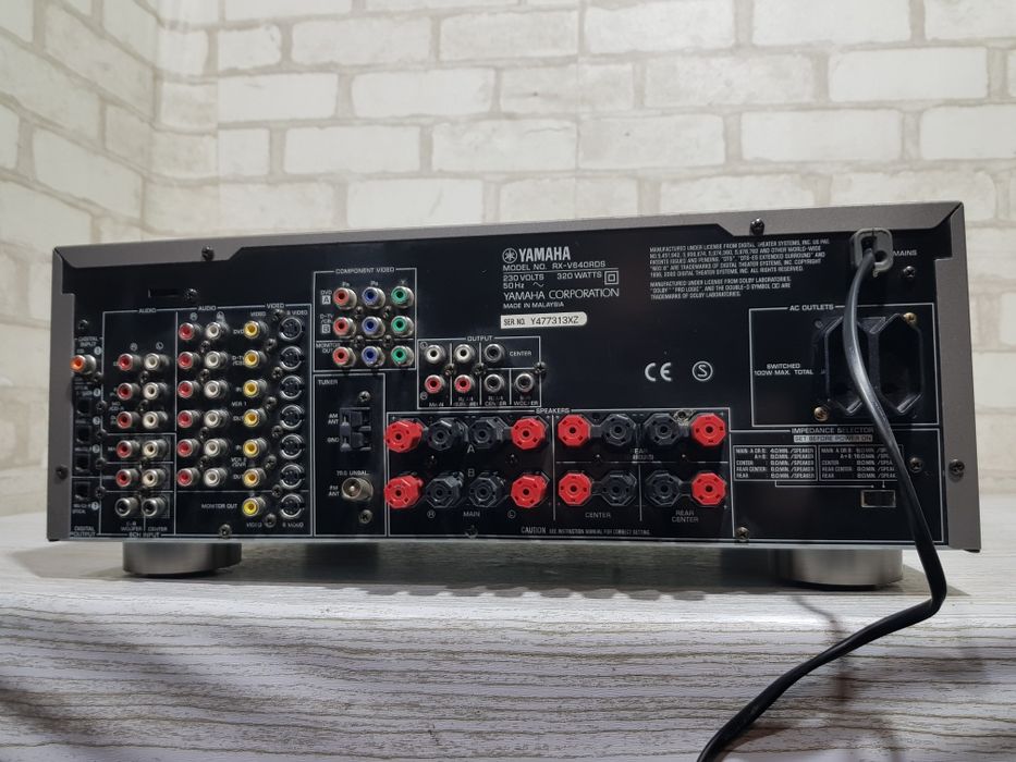6.1 AV ресивер YAMAHA RX-V640, *6x135 Вт, б/у з Німеччини