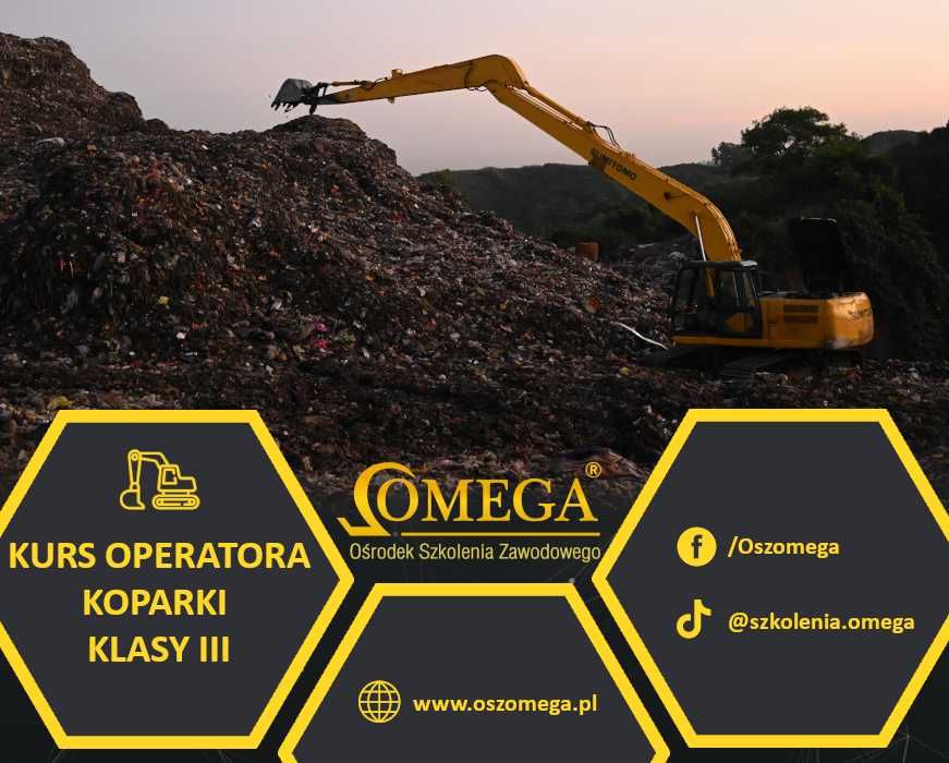 1600zł Kurs na KOPARKI kl. III, szkolenie koparka, koparkę, , 2.03