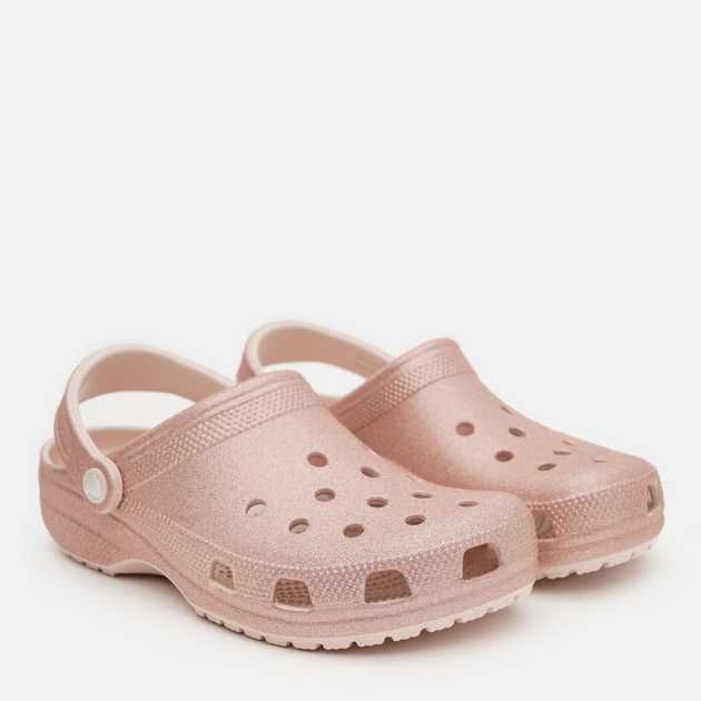 Оригінал! Тапки Crocs Classic Glitter Clog QuGl 205942-6WV