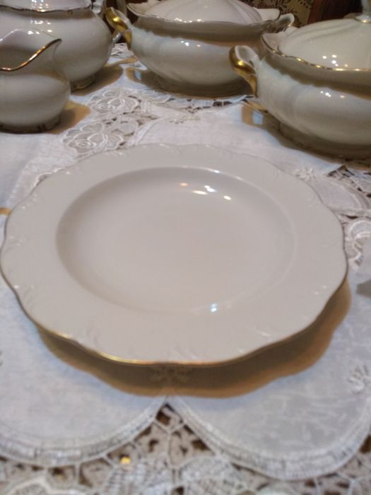 Rosenthal Classik Rose - talerz obiadowy głęboki
