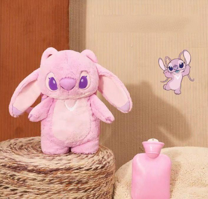 Стіч грілка, Stich Lilo,м'яка іграшка дитяча грілка, 500мл, тренд, хіт