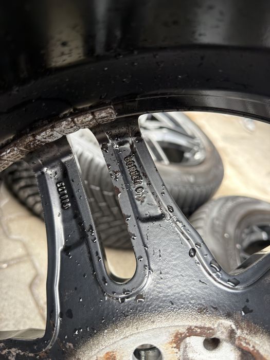 Felgi alufelgi koła Borbet 17 cali 5x120 7.5j et35 opony BMW e90 e91 e92 e46 e36 itp