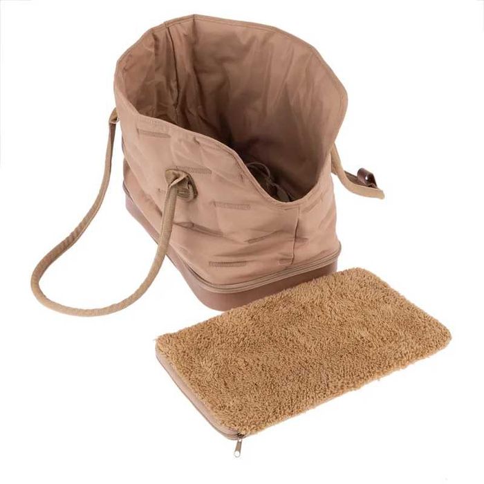 TIAKI torba transportowa na ramię - Premium Camello do 5,5kg 44x21x31