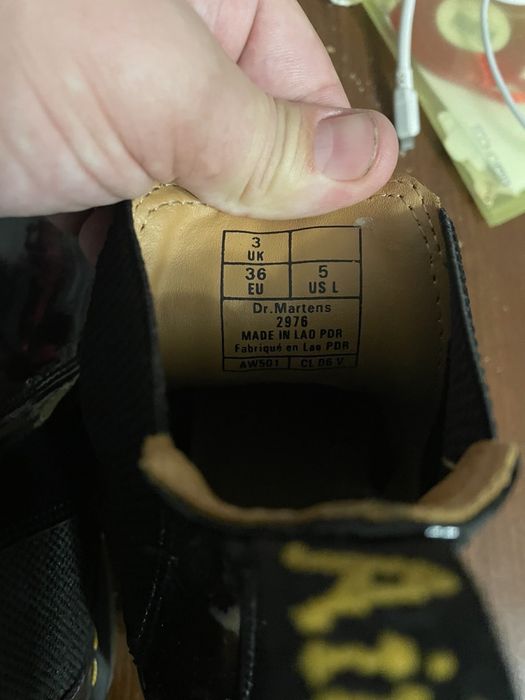 Dr. Martens 2976 Patent Chelsea Boots