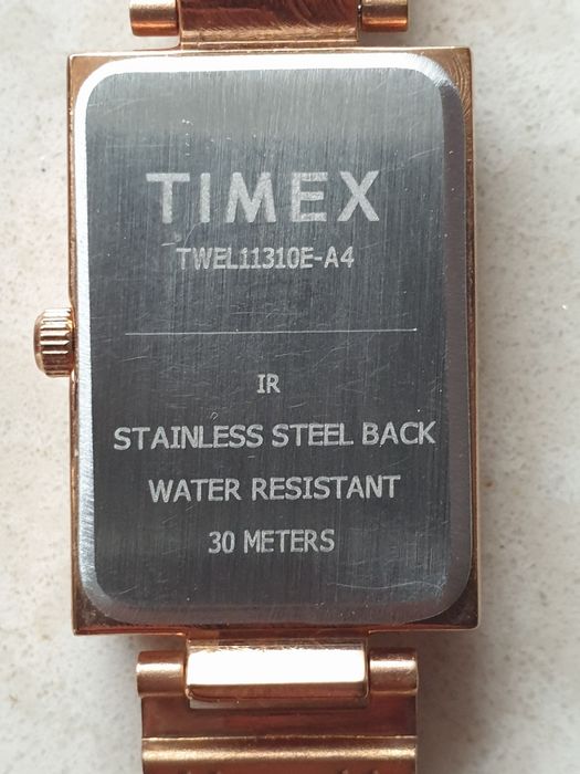 Timex elegancki kwarcowy zegarek damski.