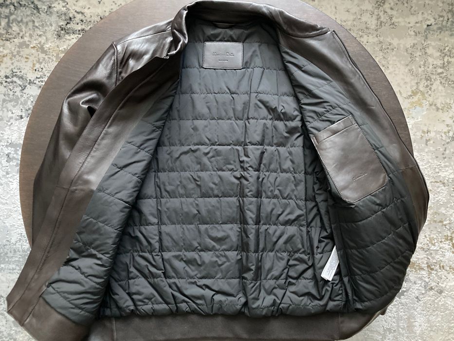 Куртка з овечої шкіри наппа  від  MASSIMO DUTTI  /  Розмір XXL