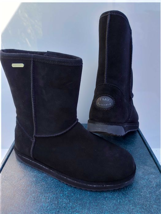 Nowe kozaki botki EMU AUSTRALIA Paterson LO czarnec37 us6 w/f