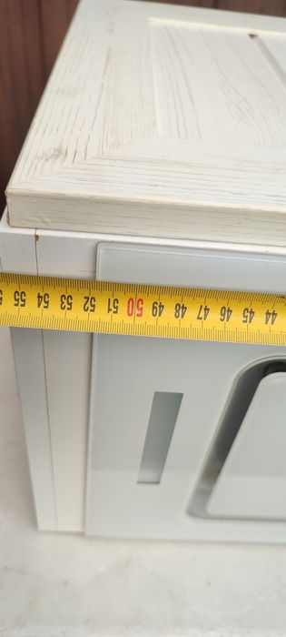 Okap kuchenny podszafkowy szkło LED Berdsen