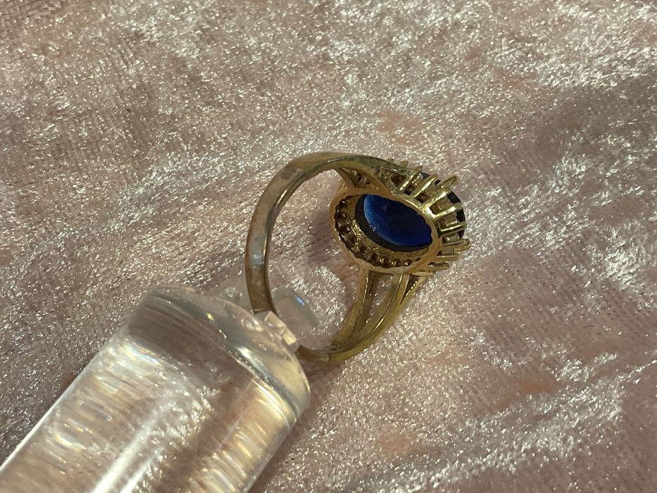 Anel prata banho ouro T,21 mm / outros anúncios abaixo