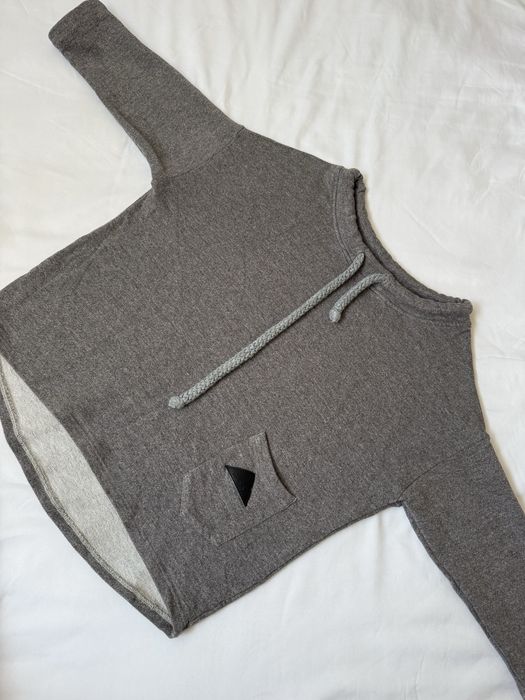 Szara bluza/sweter z 3/4 rękawem  Marka mimi rozmiar s-m