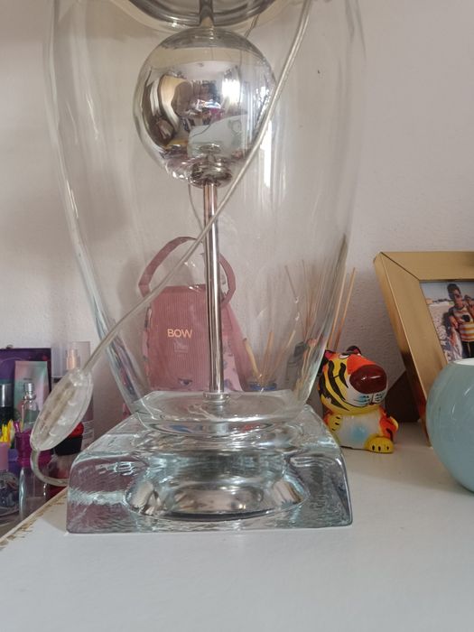 Candeeiro vintage  com abajur