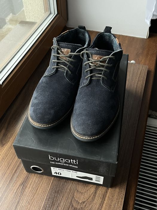 Туфлі Bugatti dark blue