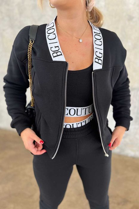 Komplet dresowy Popstar czarny Brandenburg S