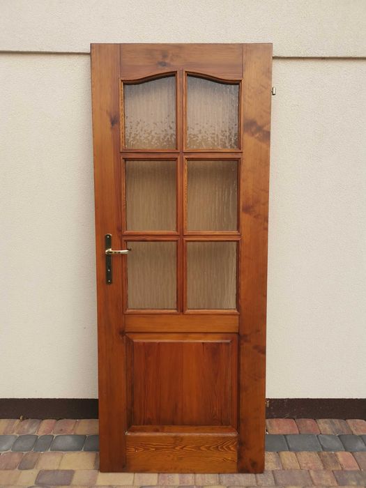 Drzwi wewnętrzne dębowe