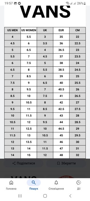 Кеди Vans,35 розмір