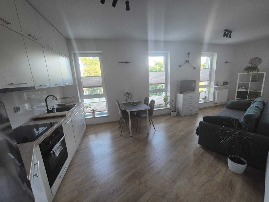 Jasny, nowoczesny apartament 2-pokojowy z sypialnią (37m²)