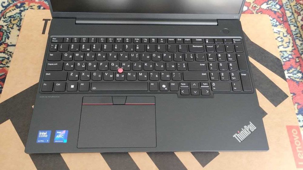 Новий ThinkPad E16 gen2 / 32 RAM / 1 TB SSD / Intel Ultra 7 155H