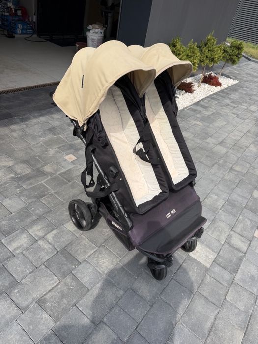 Коляска 2 в 1 для двійні Baby Monsters Easy Twin Light 3S