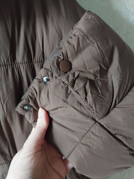 Куртка зимова пуффер оверсайз ZARA