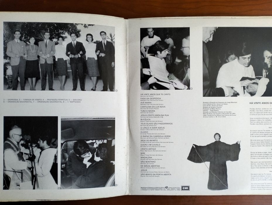 Disco de vinil LP Frei Hermano da Câmara