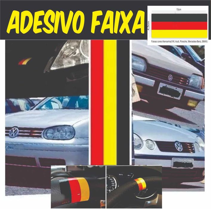 Adesivo Autocolante para Carro Faixas Decorativas