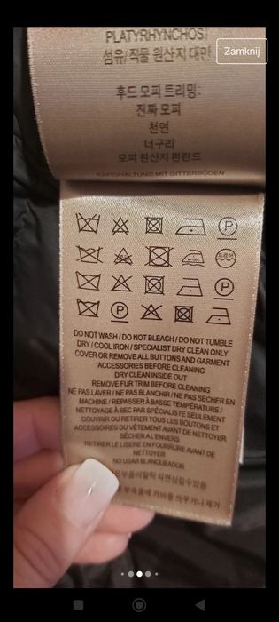 Burberry kurtka s/m zimowa