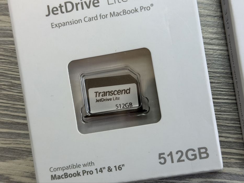 MacBook JetDrive Transcend Lite 330 / 14 - 16 / 512 GB